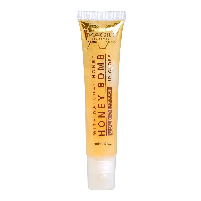 Sale Event Magic Collection Honey Bomb Gold Glitter Lip Gloss