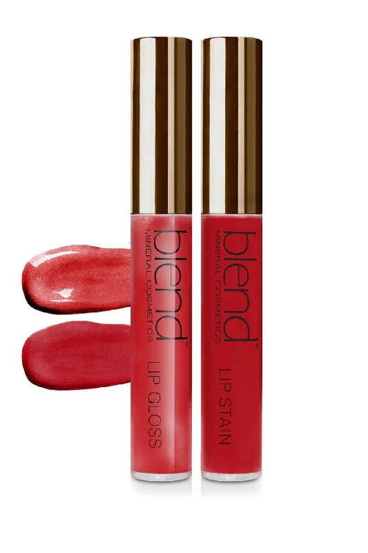 Weekend Bargains to Indulge In Lip Matte & Gloss Set 2-piece - Carmine Red