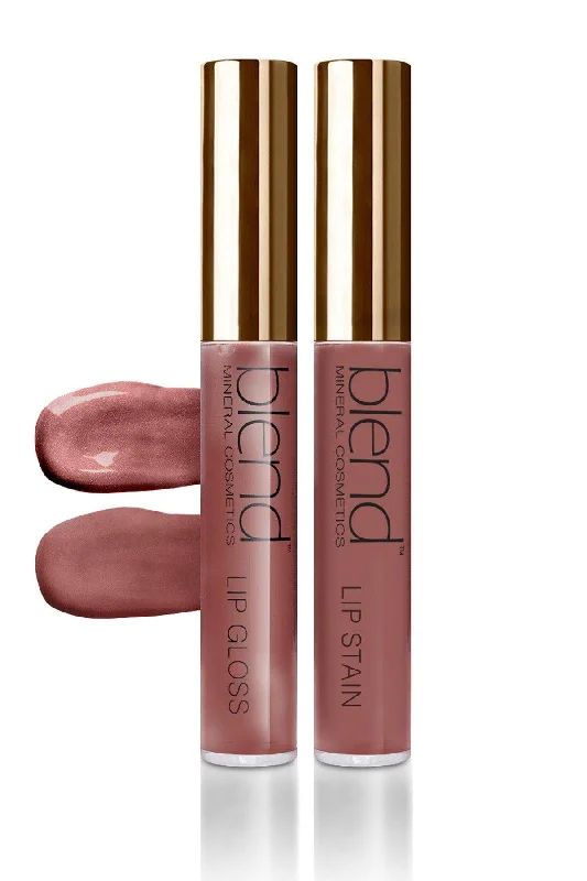 Time-Limited Discounts Just For You Lip Matte & Gloss Set 2-piece- Sandstorm