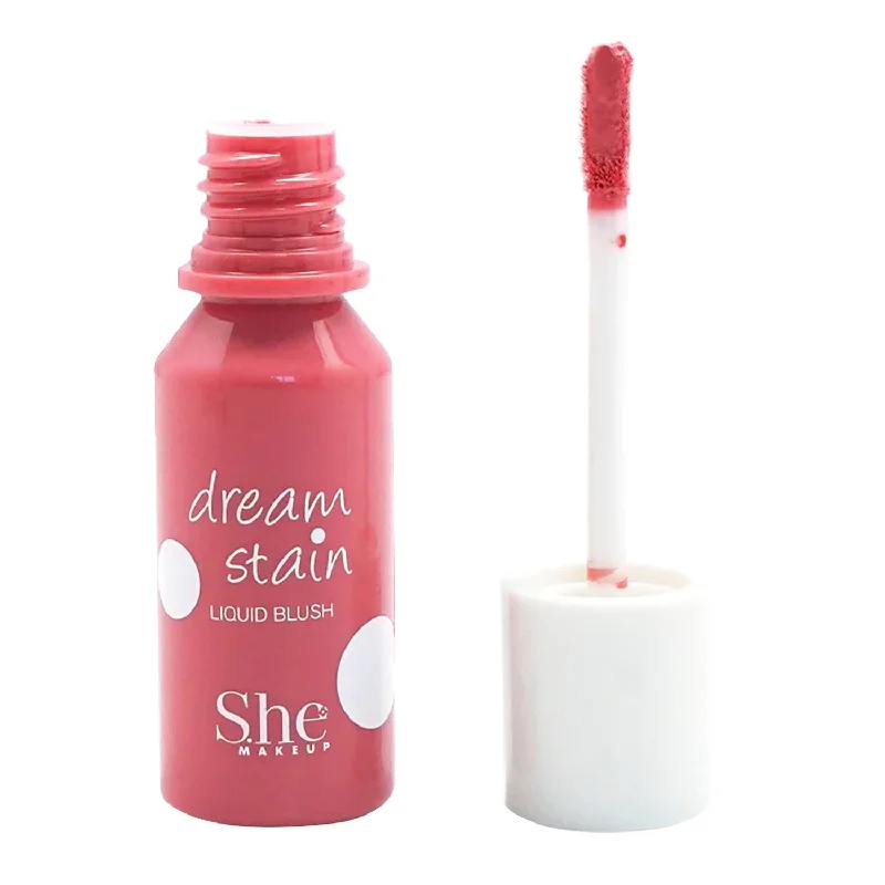 Exclusive Offers S.he Makeup Dream Stain Liquid Blush 0.63oz/ 18g