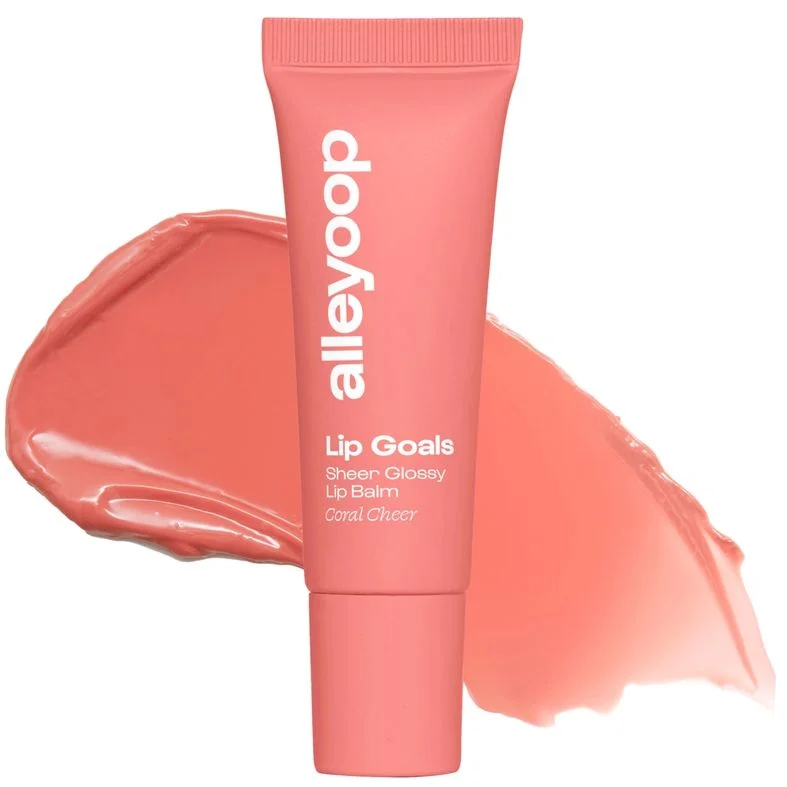 Now Available Alleyoop Lip Goals Super Hydrating High-Shine Glossy Balm - Coral Cheer Now Available Alleyoop Lip Goals Super Hydrating High-Shine Glossy Balm - Coral Cheer