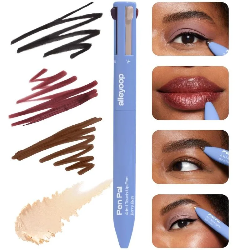 Weekend Bargains Galore Alleyoop Pen Pal 4-in-1 Eye, Brow, Lip & Highlight Pen - Berry Busy Weekend Bargains Galore Alleyoop Pen Pal 4-in-1 Eye, Brow, Lip & Highlight Pen - Berry Busy