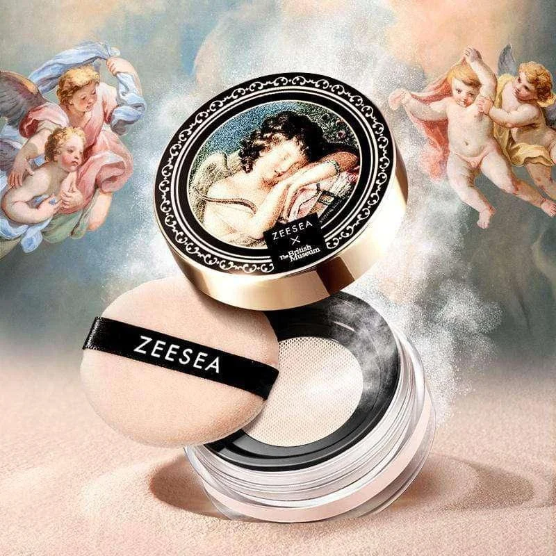 Year-End Sale Angel Cupid Oil-Control Makeup Loose Powder