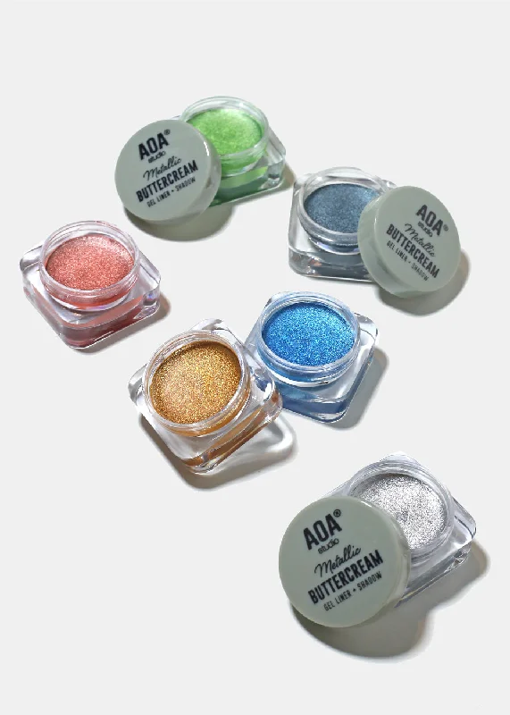 Lowest Price AOA Buttercream Gel Liner & Shadow- Metallics