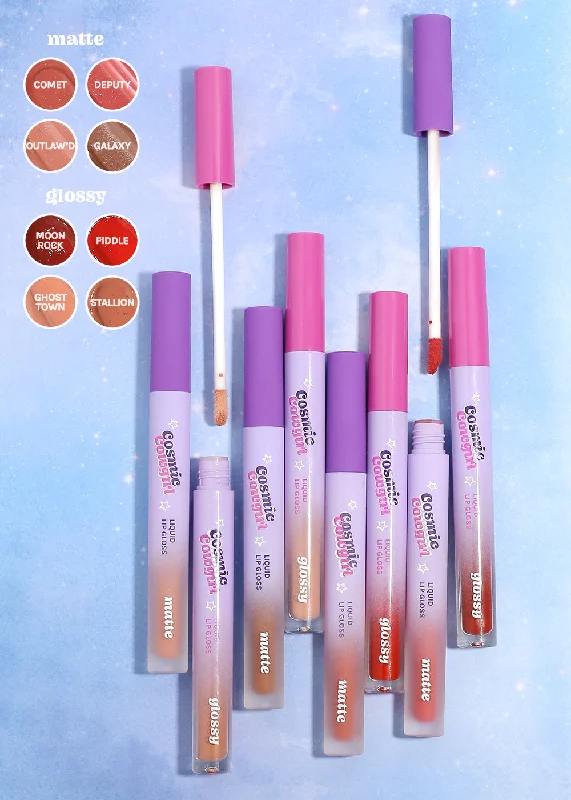 Deal Dash AOA Cosmic Cowgirl Lip Gloss - Matte + Glossy