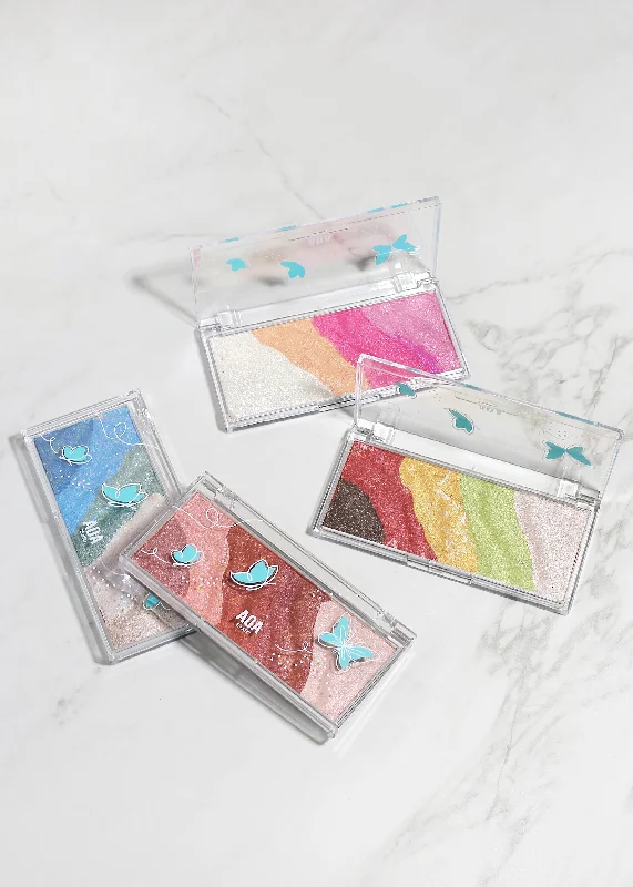 Deal Mania AOA Fly with Me Baked Eyeshadow • Blush Highlighter