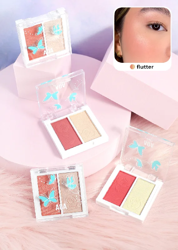 Act Fast AOA Fly with Me Duo Blush + Highlighter