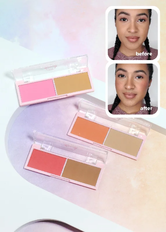 Closeout Deal AOA Hello Define Duo Blush + Contour