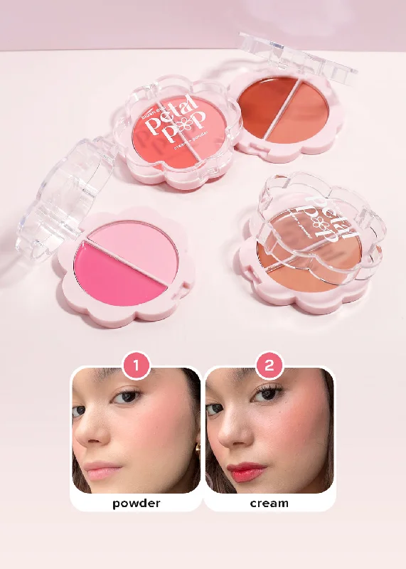 Shop Now AOA Petal Pop Blush Duo Cream + Powder