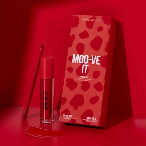 Weekend Discounts You Deserve Beauty Creations Availabilippy Lip Kit - MOO-VE IT