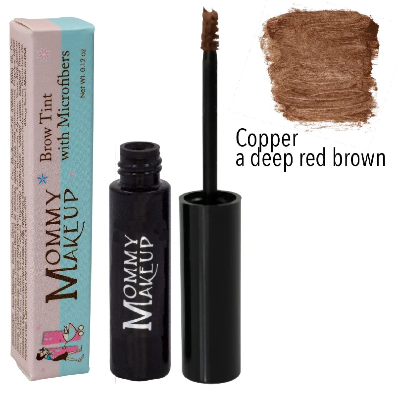 Weekend Bargains to Sizzle Brow Tint with Microfibers - Tinted Eyebrow Gel - Copper