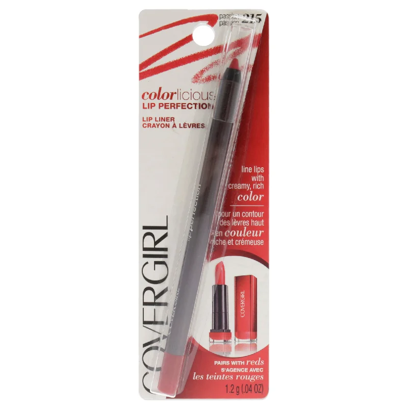 Weekend Specials to Grab CoverGirl Colorlicious Lip Perfection - Passion For Women 0.04 oz Lip Liner Weekend Specials to Grab CoverGirl Colorlicious Lip Perfection - Passion For Women 0.04 oz Lip Liner