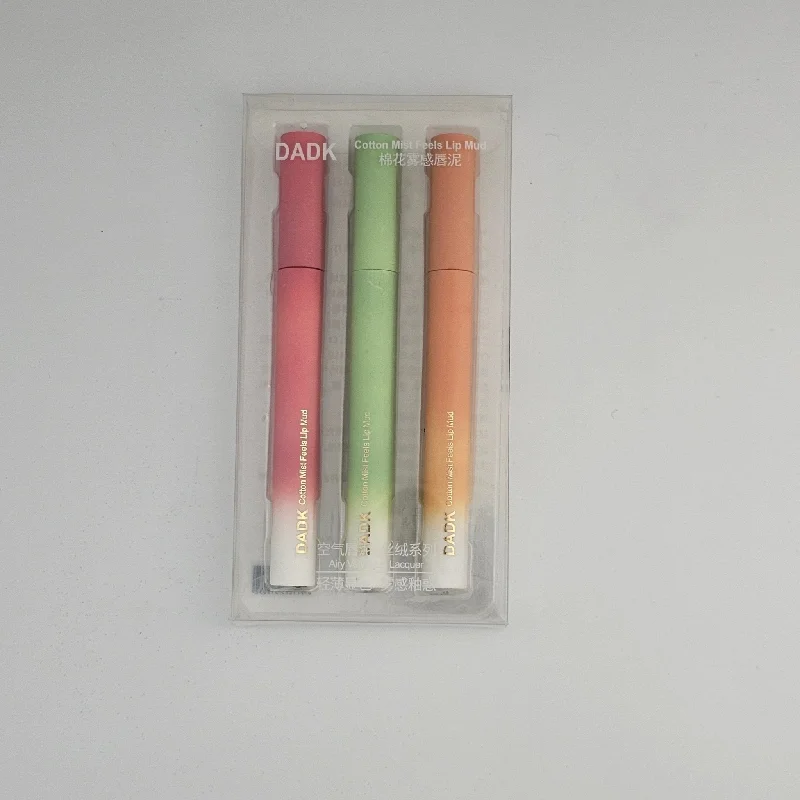 Online Exclusive DADK Cotton Mist Feels Lip Mud Set – Matte & Velvety Finish