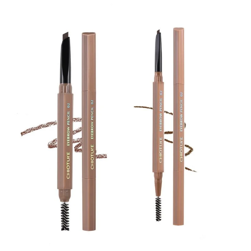 Flash Deals For A Limited Time CHIOTURE Double Headed Waterproof Eyebrow Pencil