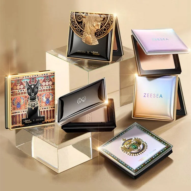 Deal Dash Goddess of Ancient Egypt Series - ZEESEA Pressed Powder