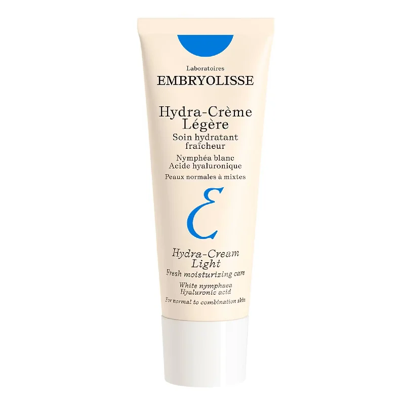 Exclusive Deal Embryolisse Hydra-Cream Light 40ml with White Nymphaea and Hyaluronic Acid