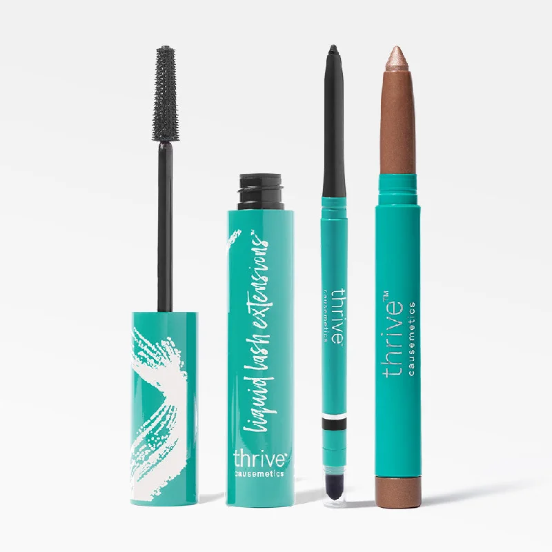 Your Exclusive Discount Awaits Eyeliner + Mascara + Brilliant Eye Brightener™ Set