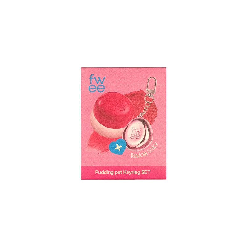 Reduced Prices fwee Lip & Cheek Blurry Pudding Pot Special Keyring Set