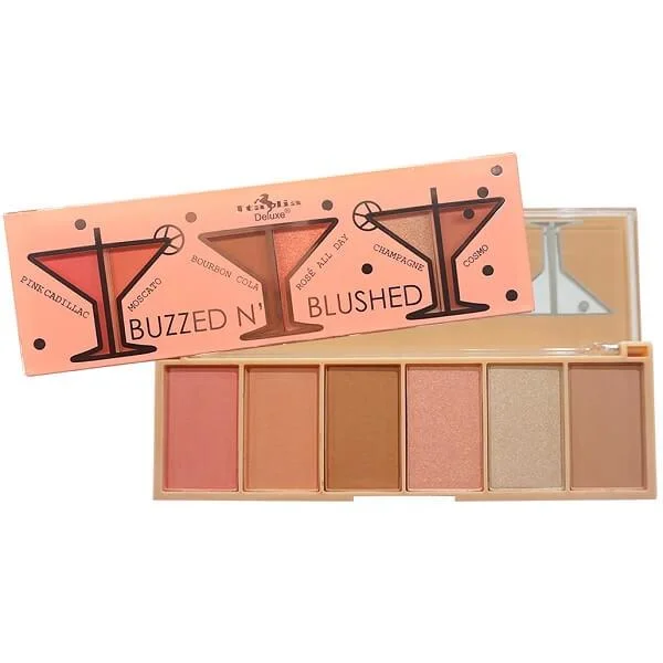 TIME-Limited Offer Italia Deluxe® Buzzed N' Blushed Highlighter Palette