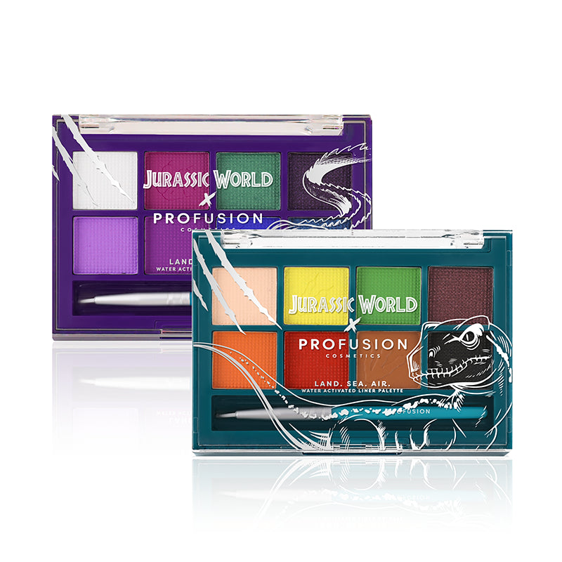 Can't Be Beat Jurassic World Land.Sea.Air Water Activated Liner Collection