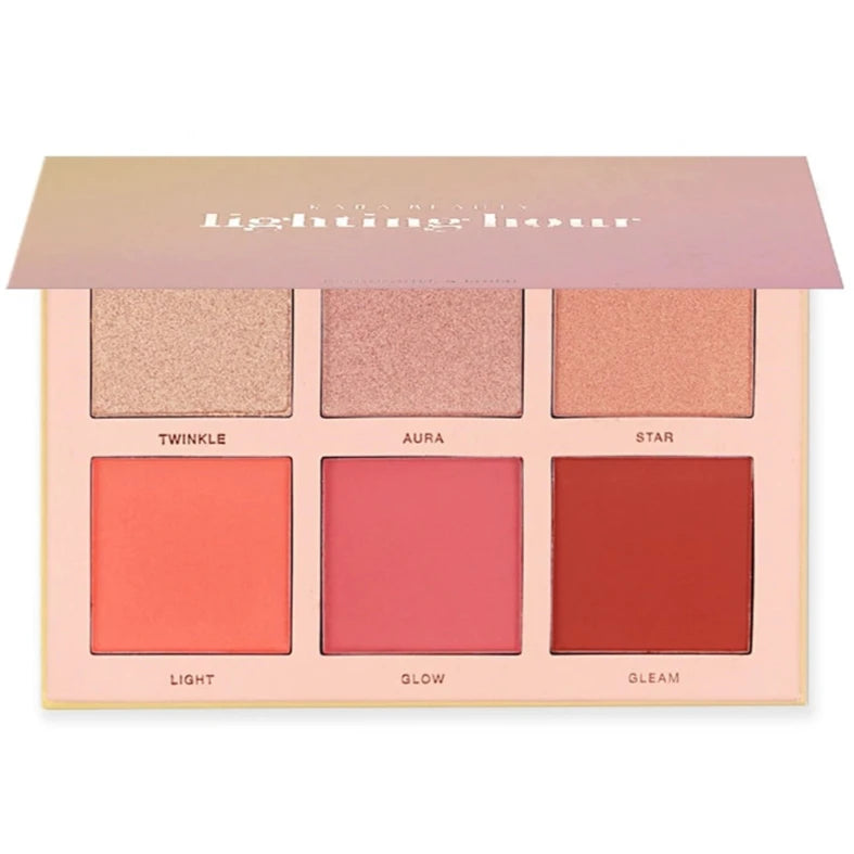 Now Available Kara Lighting Hour 2-in-1 Blush & Highlight Palette - Vegan