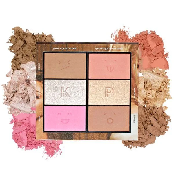Extra Discounts KimChi Chic KIMCHI X PLASTIQUE Nude Sensation: Blush, Bronzer & Highlighter Palette