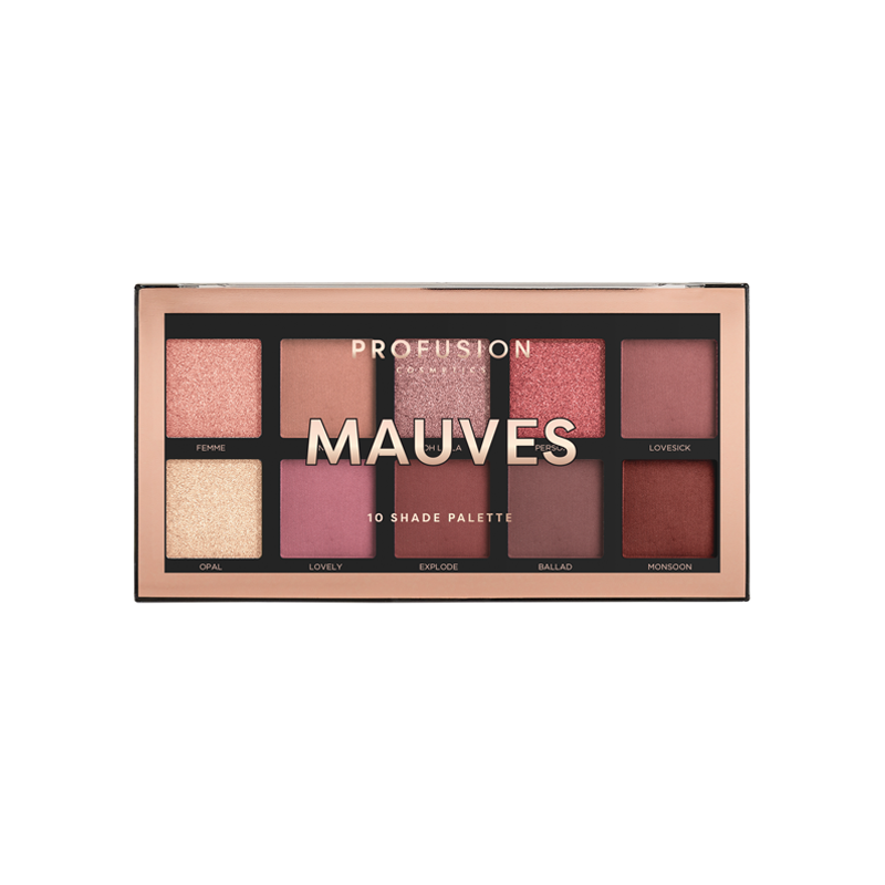 Stock Clearance Mauves 10 shade palette