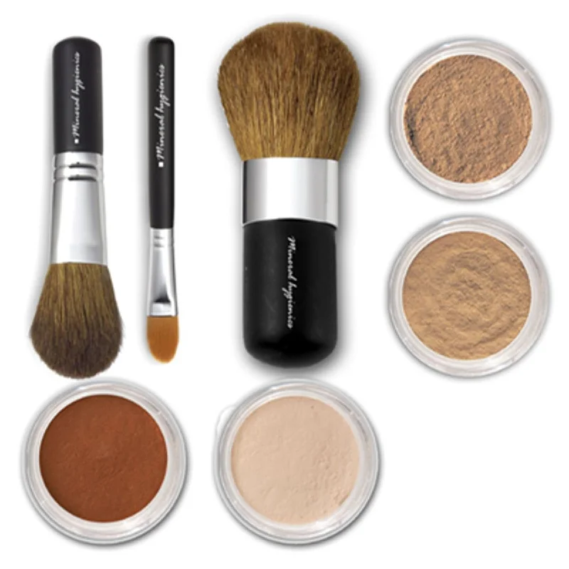 Act Fast Mineral Hygienics Mineral Makeup Starter Kit - Tan