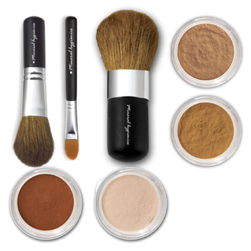 Closeout Mineral Hygienics Mineral Makeup Starter Kit - Warm