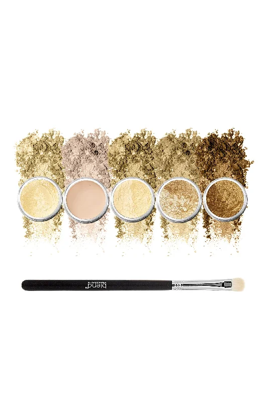 Special Savings Natural Gold Eyeshadow Set 6-piece