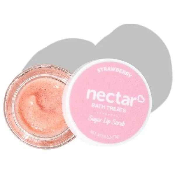 Shop the Weekend Away Nectar Bath Treats Strawberry Vegan Sugar Lip Scrub