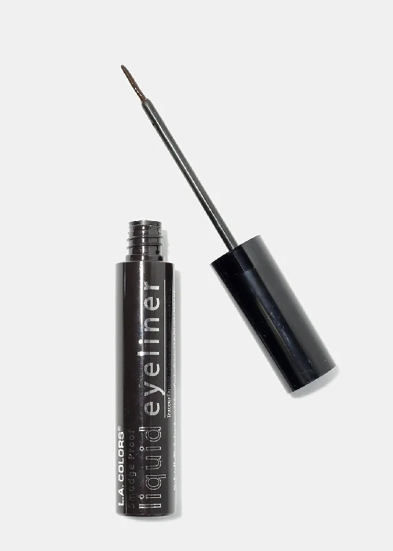Fantastic Deals LA Colors Round Liquid Eyeliner - Black/Brown