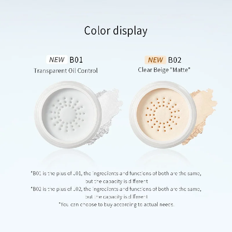 B01 Oil Control Transparent 15g