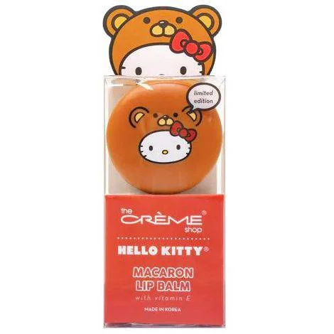 Unmissable Offer The Creme Shop Hello Kitty Macaron Lip Balm - Red Velvet
