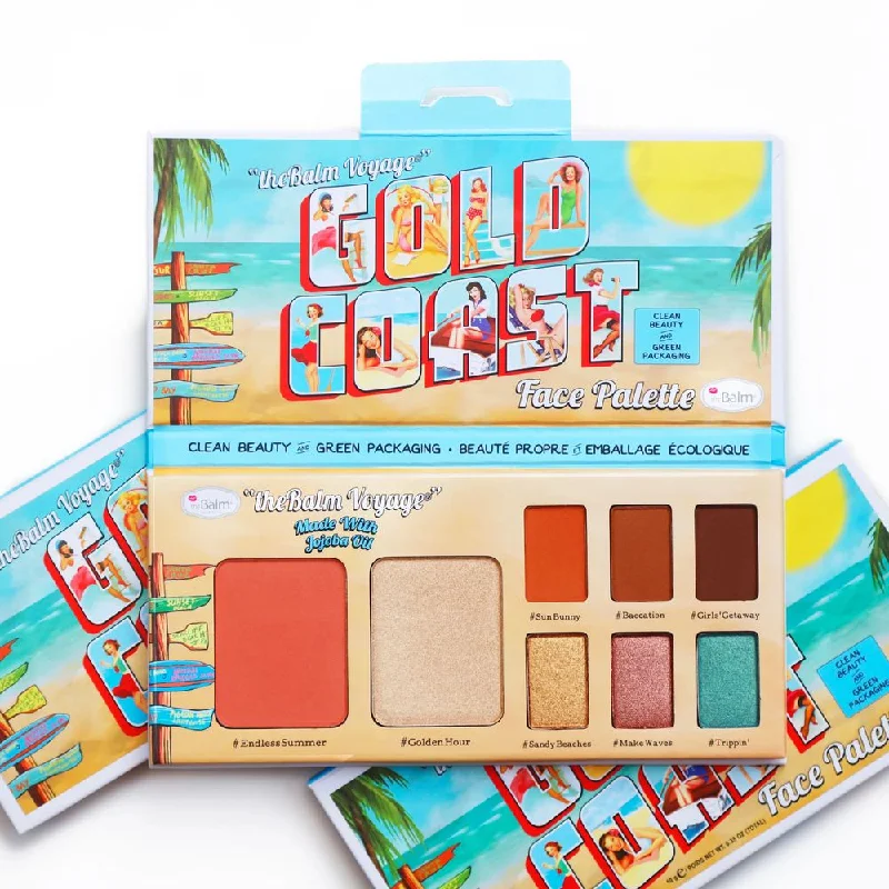 Low Cost theBalm Gold Coast Face Palette - Model Roz x theBalm