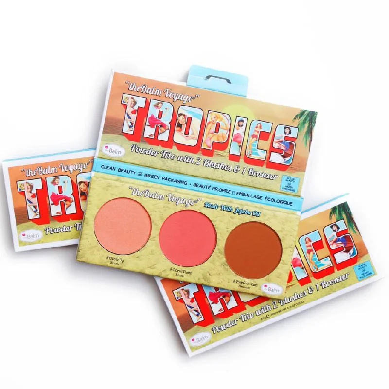 Mega Sale theBalm Tropics Powder Trio - Model Roz x theBalm
