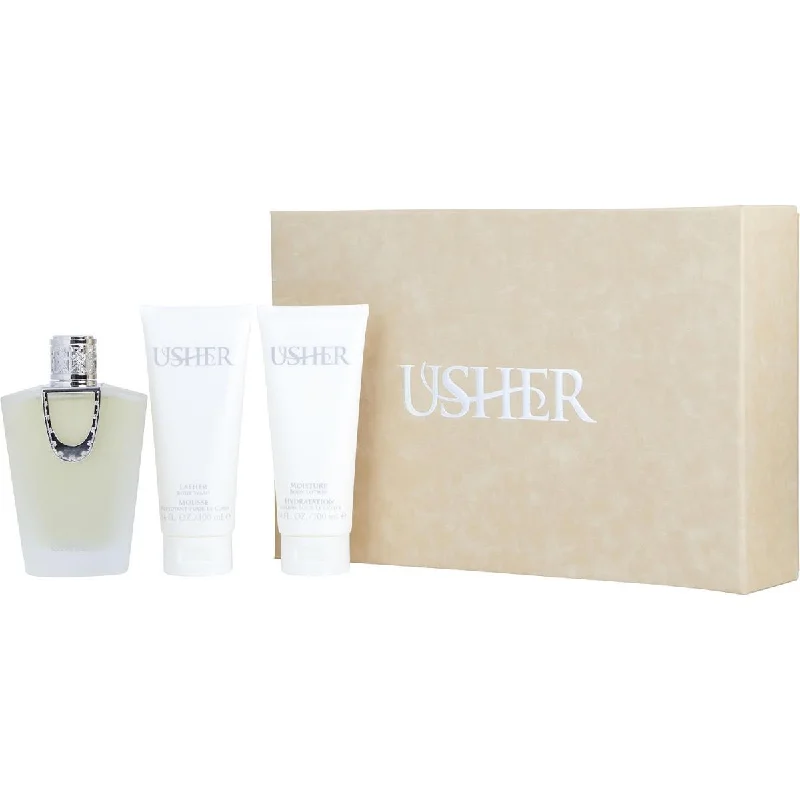 Super Bargain Usher 308466 3.4 oz Women Eau De Fragrance Gift Set