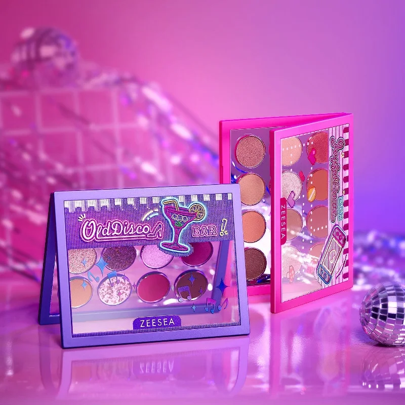 Crazy Savings ZEESEA Vending Machine 12-Color Eyeshadow Palette combo set
