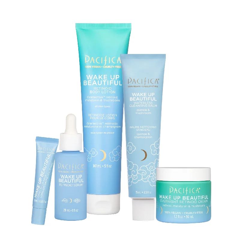 Extra Savings Wake Up Beautiful Skincare and Body Essentials Bundle