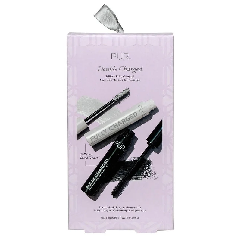Don't Wait Double Charged 2-Piece Fully Charged Magnetic Mascara & Primer Kit