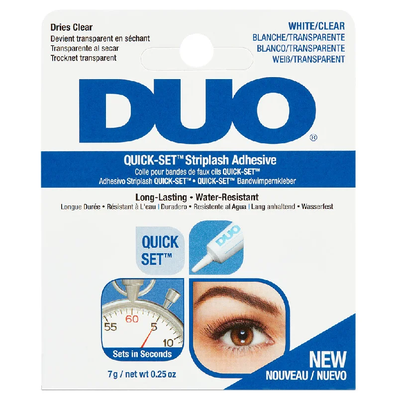 Overstock Sale DUO Quick Set Strip Lash Adhesive Clear Tone (7g)
