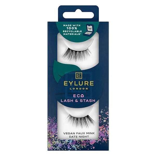 Quick Sale Eylure Eco Lash & Stash Vegan Faux Mink Date Night