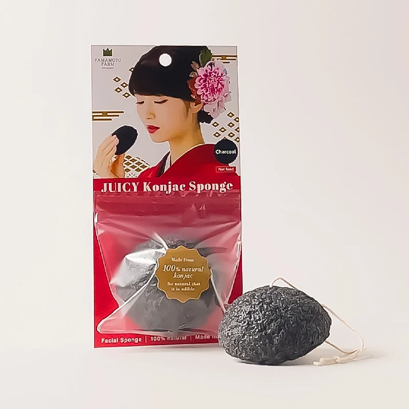 Weekend Savings Spectacular JUICY Konjac Sponge (Charcoal)