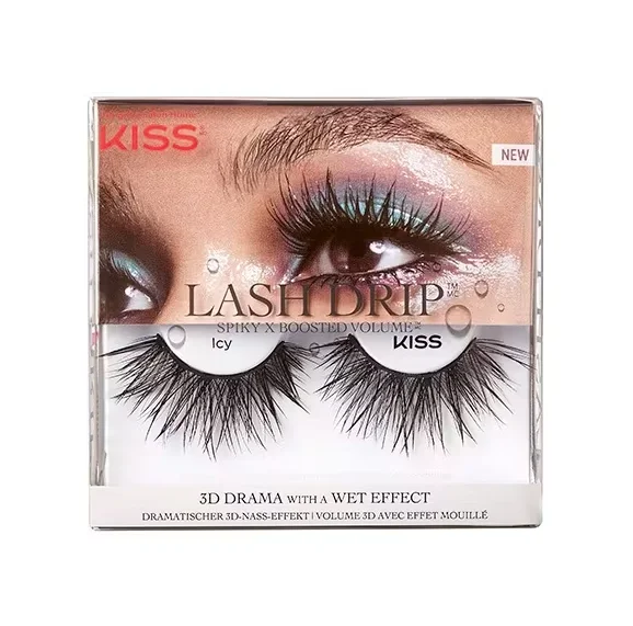 Sale Event Kiss False Eyelashes Lash Drip Icy 85687