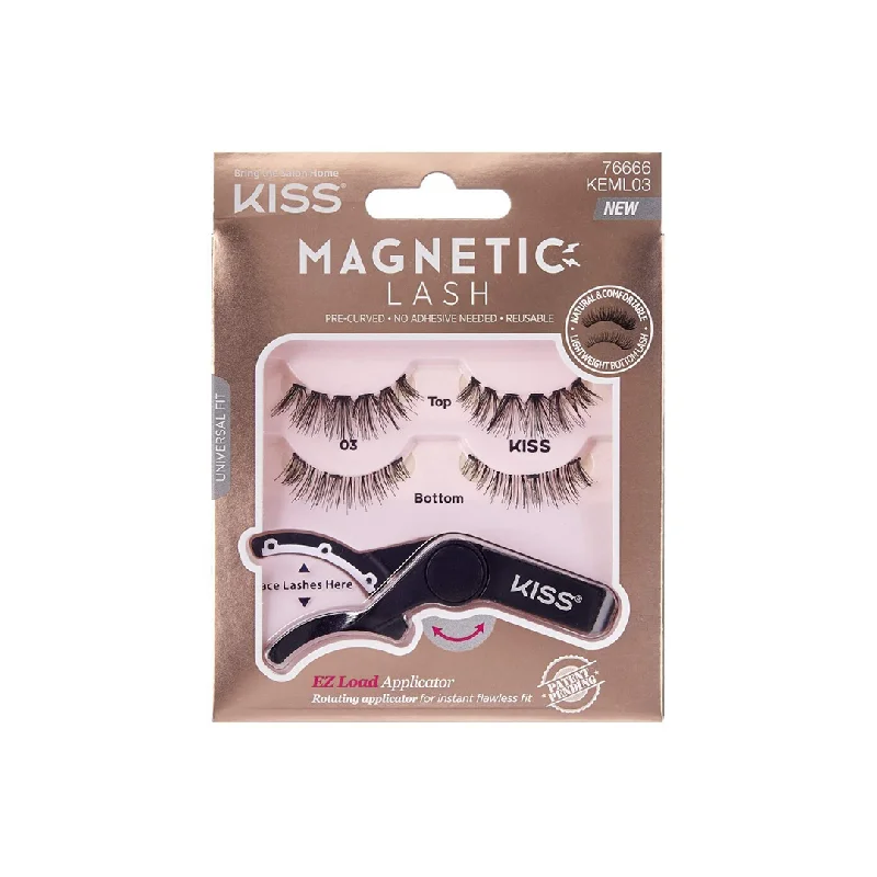 Low Price Kiss Magnetic Lash False Eyelashes 76666 03
