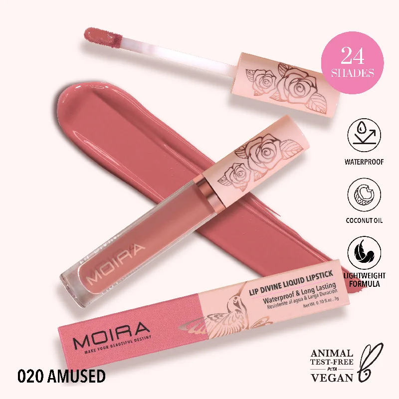 Deal Zone Lip Divine Liquid Lipstick (020, Amused)