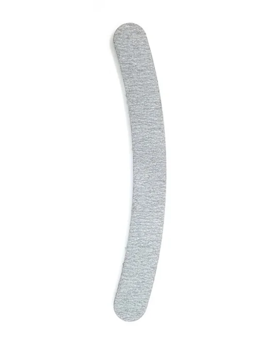 Weekend-Only Price Drops Grey Zebra Curved Nail File Emery board. Double sided.