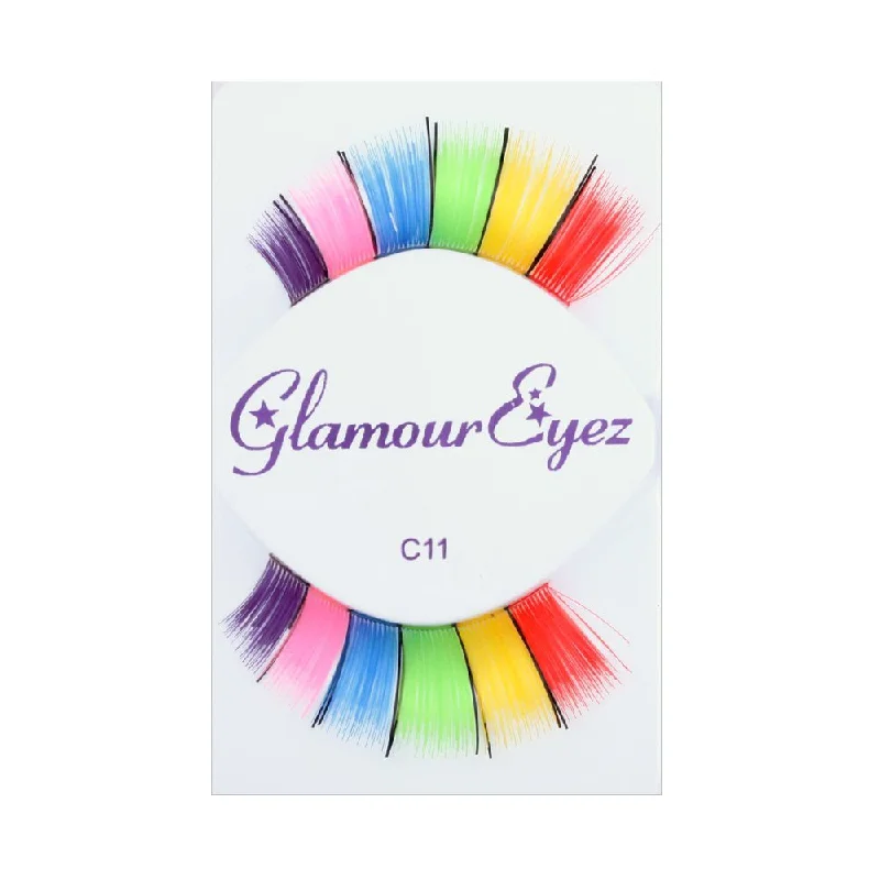 Super Sale Rainbow Eyelashes w/ Black